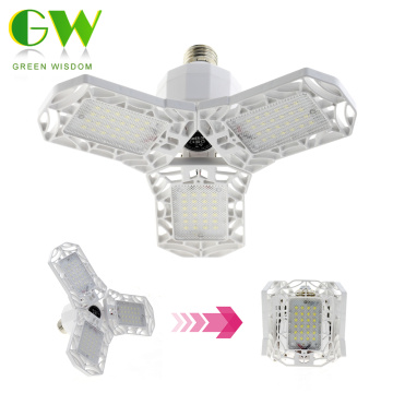 360 Degrees LED Garage Light E27 AC85-270V Deformation Adjustable Angle High Bay Light 15W 25W Industrial Lighting for Workshop