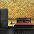 beibehang Golden Buddha Buddhist Temple Mural Custom Large Living Room Screen Background Wall Wallpaper 3D Stereo Wallpaper