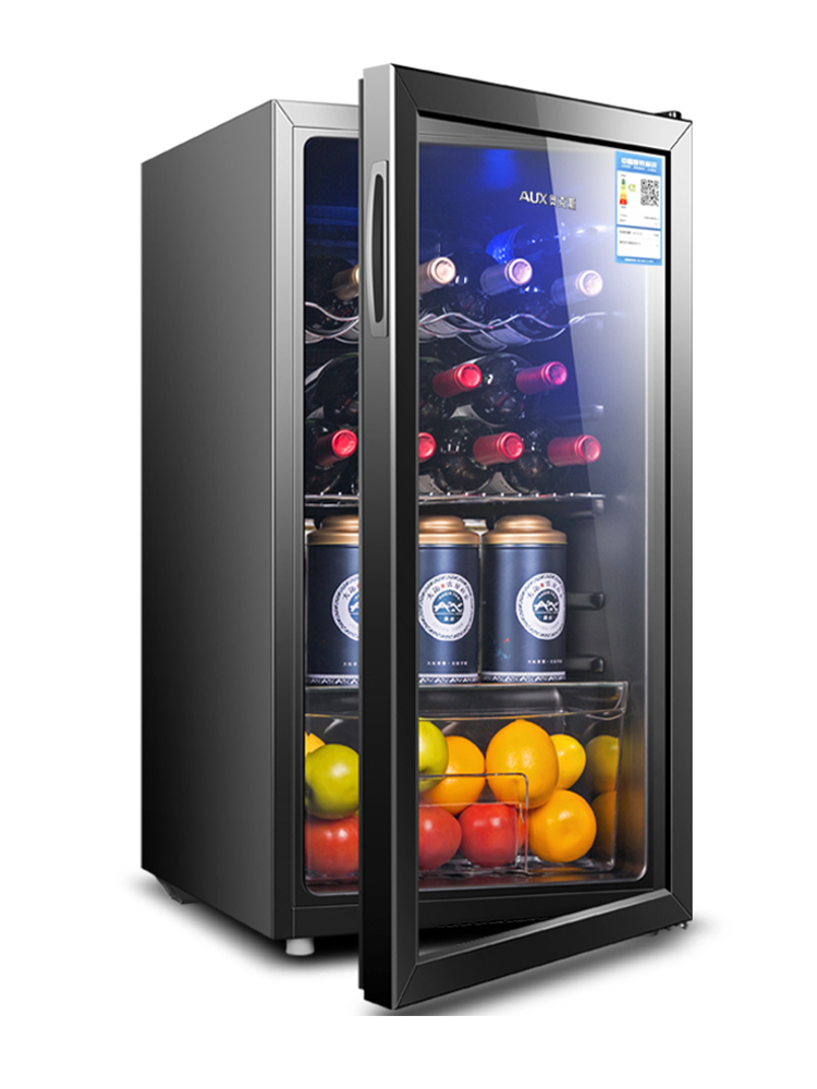 95L Big capacity wine cooler refrigerator Big refrigerator skincare fridge Red Wine Cabinet Refrigerator Small fridge for room