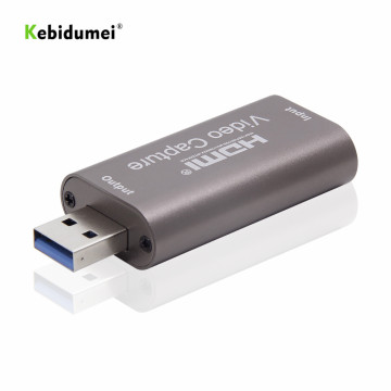 kebidumei HD 1080P HDMI-compatible To USB 2.0 3.0 Video Grabber Record Box Video Capture Card FOR PS4 Game DVD Camcorder