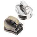 10Pcs #3 Zipper Head Metal Pull Slider Zip Lock Bag Luggage DIY Repair Gold Silver Black Bronze Leather Shoe Accessories 13*11mm
