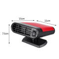 12V Portable Car Auto Electric Heater Fan Heating Car Electric Heater Fan Two In One Glass Defroster Air Purifier Car Heater