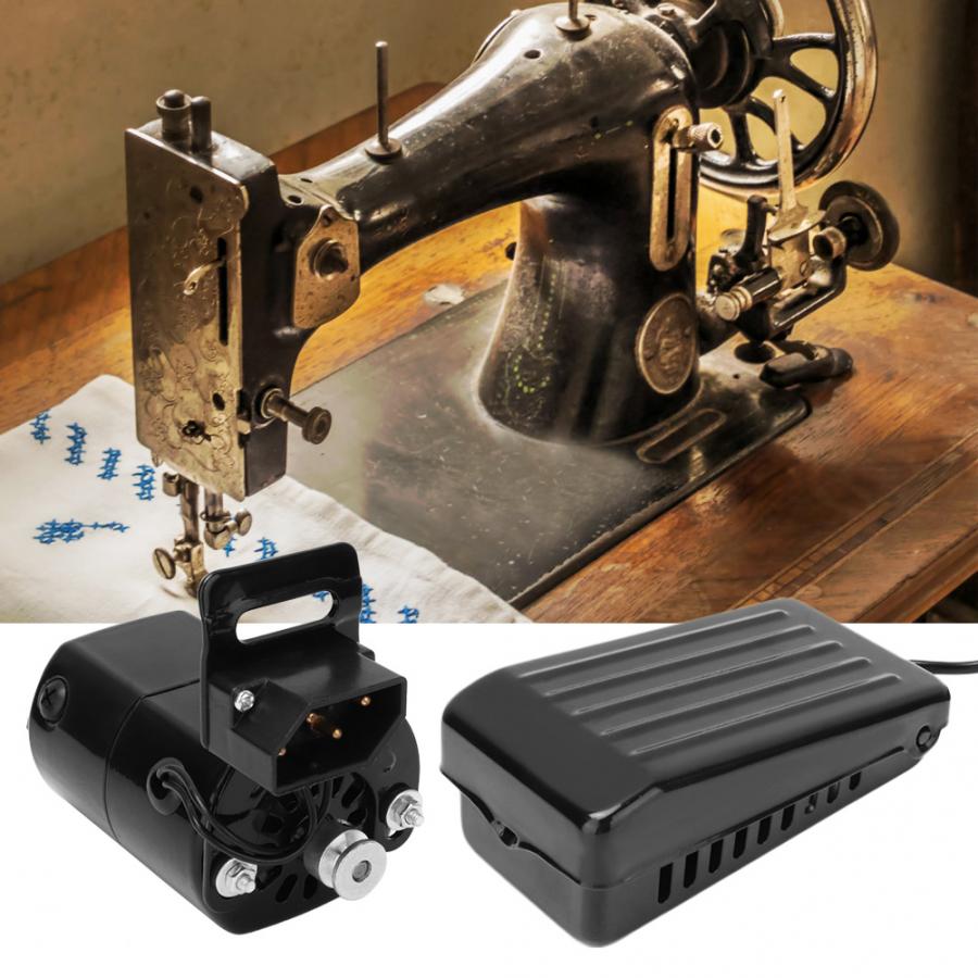 Sewing Machines Accessories 180W Sewing Machine Motor & Foot Pedal Kit Set Domestic Sewing Machine Parts Sewing Machine Motor