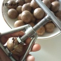 Filbake Stainless Steel Nut Opener Triangular Nut Cracker Macadamia Machine Walnut Nutcracker Sheller Tool Opening Nut Tools