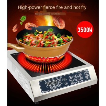 Commercial Electric Induction Cooker 3500w Planar High-power Stainless Steel Soup Canteen Hotel Stove Hot Pot Tool Cooktop
