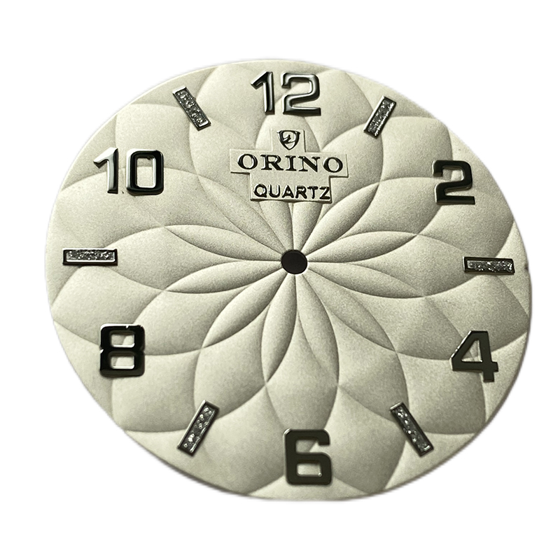 Man's watch dial for UP sticker