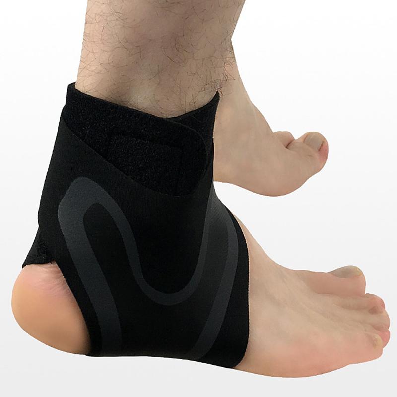 1Pcs Adjustable Ankle Support Pad Ankle Sleeve Pressure Anti-Spinning Elastic Breathable Support Fitness Sports Prevention #ED
