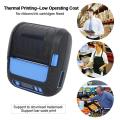 Milestone Thermal Printer Label Receipt Printer 80mm Portable Mini Mobile Printer Bluetooth Label Maker Support POS Android IOS