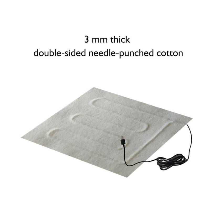 USB Charged Large Warm Paste Pads Winter Heating Pad for Adults Safe Auto Power Off Warmer Outdoor Travel Warmer Pad Supplies