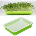 Double-layer Hydroponics Seed Germination Tray Seedling Sprout Plate Grow Nursery Pots Vegetable Seedling Pot Plastic Nursery T