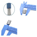 Plastic caliper 0-150mm dual scale mini wenwan vernier caliper wenwan measurement woodworking caliper measurement tool