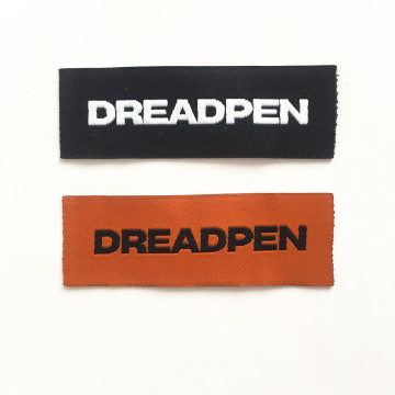High Quality Woven Garment Label With Own Brand Logo Custom Tags For Clothing