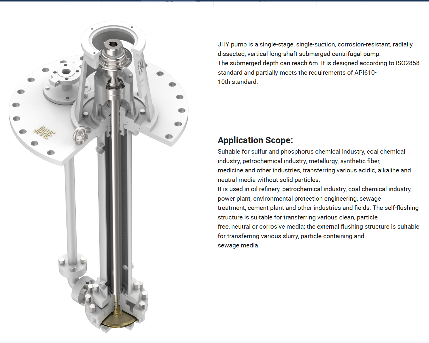 Synthetic fiber media pump