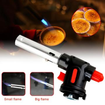 Heating Welding Gas Burner Spray gun head Exhaust valve Flame Flexible adjustment automatic ignition Outdoor Picnic Supplies