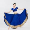 India Sarees Costume Ethnic Style Kurtas Woman Performance Dance Leng Ha Skirt Bottoms for Woman