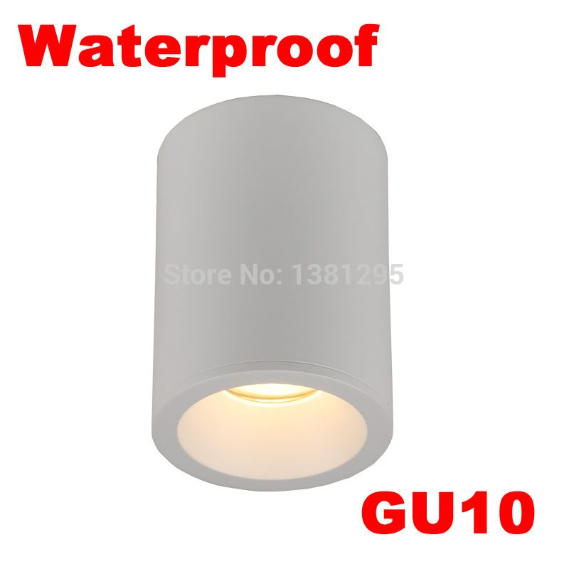 Outdoor Waterproof IP65 Surface Mounted LED COB Downlight For Bathroom Living Room Kitchen GU10 Ceiling Spot Light Fixture