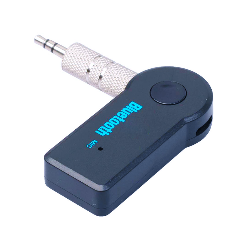 Portable Bluetooth Receiver Car Kit Wireless Audio Adapter 3.5mm Stereo For Home Audio Music Streaming Sound System Smartphone