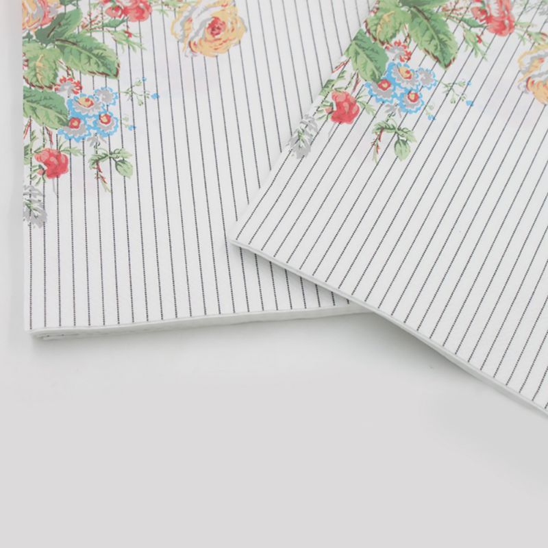 Table Napkin Beauty Printed Tissue Feature Decoration Paper Napkins For Event & Party 33cm * 33cm 20pcs / pack / lot