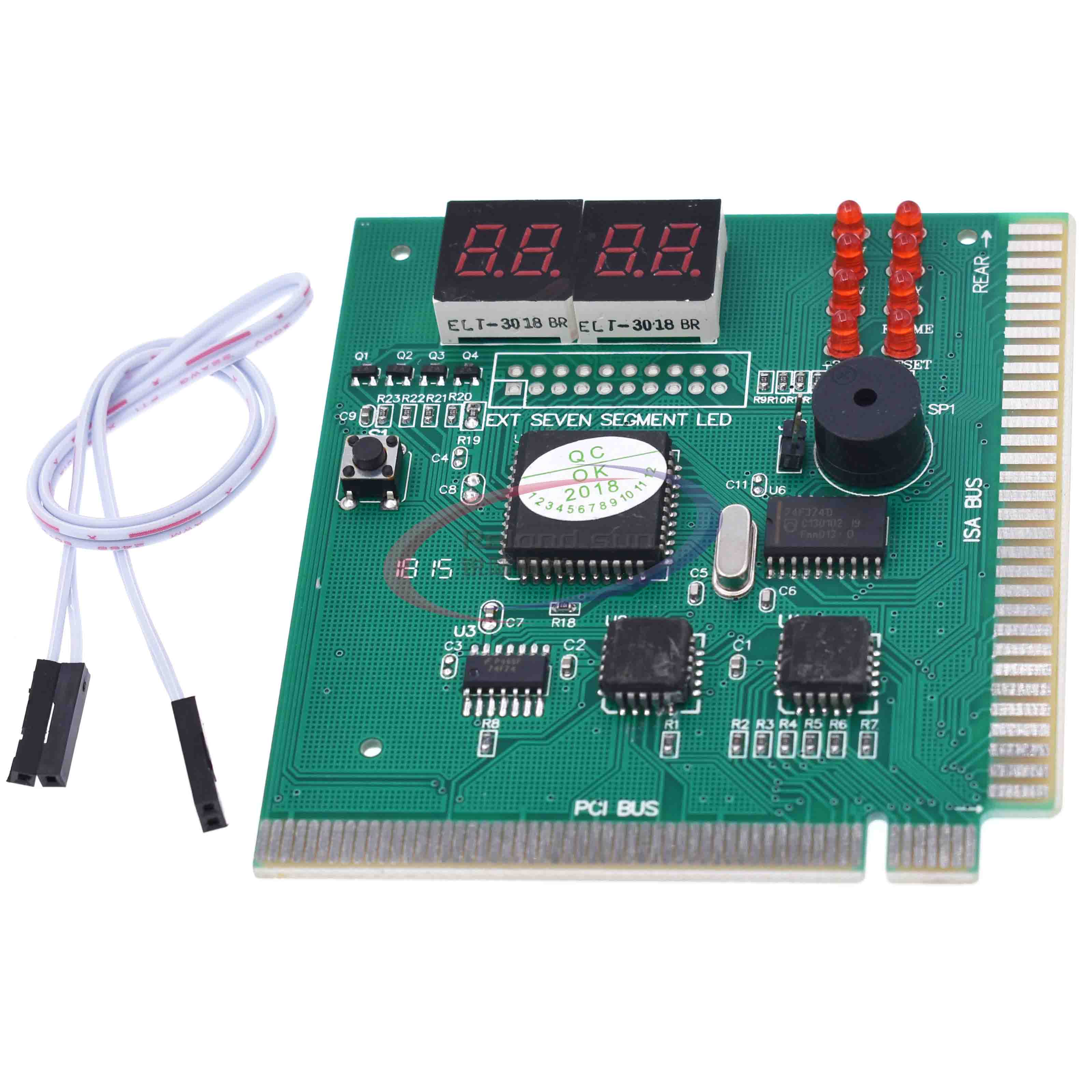 4 Digit LCD Display PC Analyzer Diagnostic Card Motherboard Post Tester Computer Analysis PCI Card Networking Tools