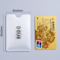 5pcs Portable Anti RFID Credit Card Holder Bank ID Card Cover Holder Identity Protector Case Business Card Holder F094