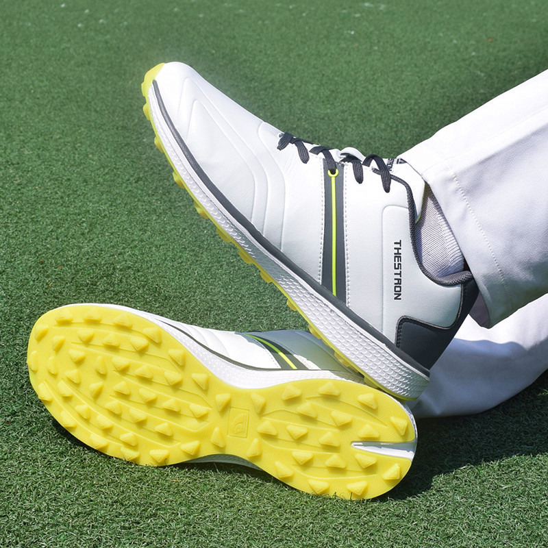 New Waterproof Golf Sneakers Men White Professional Golf Shoes Spikeless Anti Slip Sport Sneakers Golfing Footwear for Men