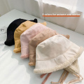 USPOP New Winter hats Suede lamb wool thickened warm ear protection bucket hat Cute Panama Hats