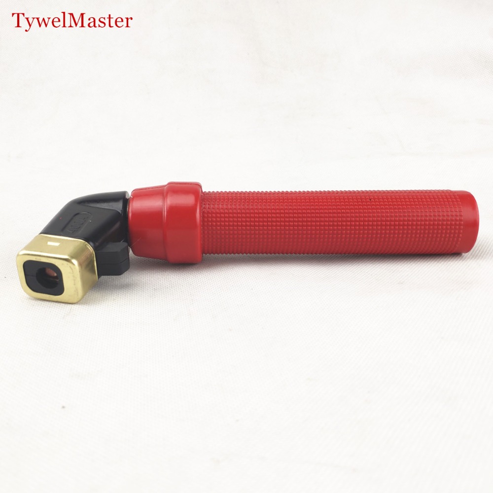 400A Red Twist Electrode Holder Stick MMA Clamp Welding Electrode Clamp 400A EN60974-11 CE for Stick Welding Machine