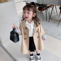 New Fashion Baby Girls Boys Trench Cotton Long Kids Windbreak Jacket Autumn Spring Child Dust Coat Baby Outwear Clothes 1-12Y