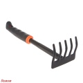 1Pc Portable Digging Tool Mini Steel Rake For Home Garden Transplanting Tool