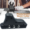 Gypsum Board Cutting Tool Hand Plane Drywall Artifact Tool Plasterboard Edger Woodworking Triple-Blade Edge Planer Hand Tools
