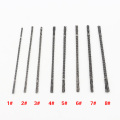 12pcs 130mm Scroll Saw Blades Jig Saw Blades Spiral Teeth Wood Saw Blades For Carving Wood Working Sawblades Power Tools