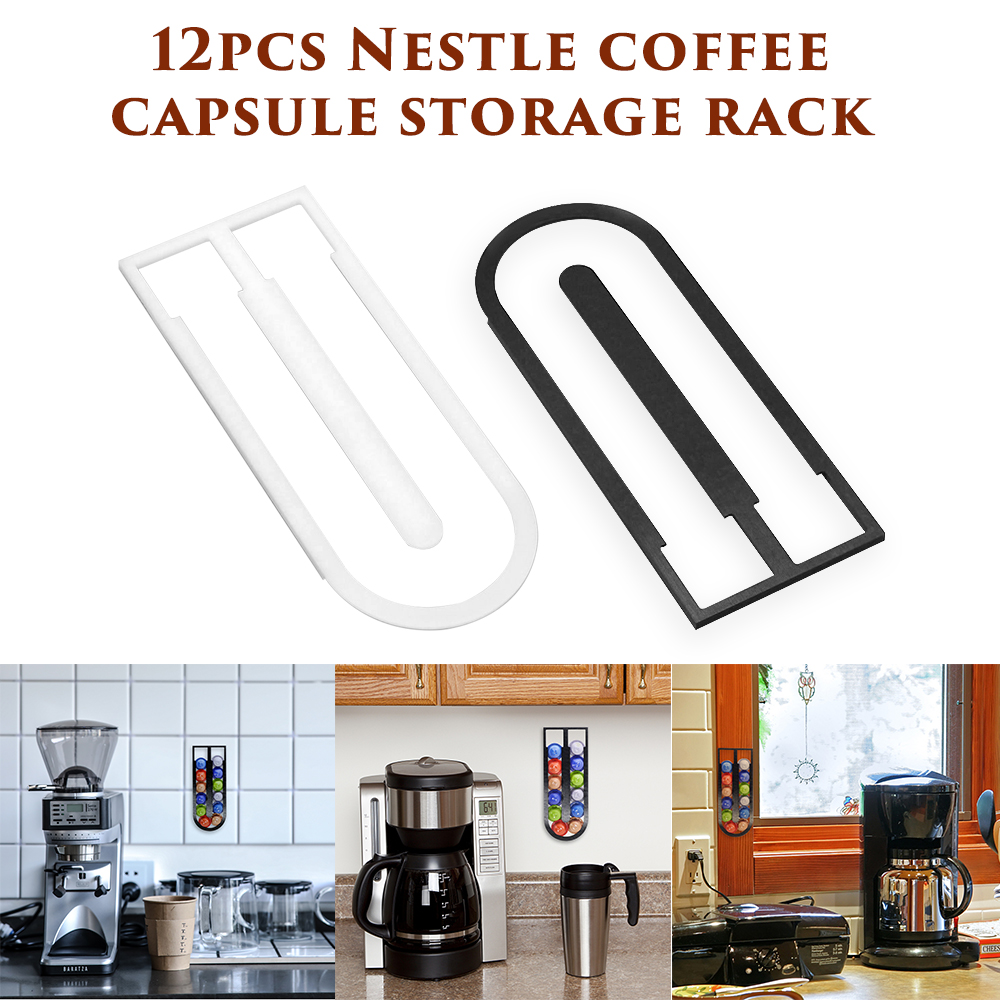 2020 NEW Nespresso Drawer Storage 10 Nespresso Capsules Coffee Pod Rack Stand Kitchen Metal Shelves Organization Drawer Holder