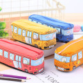 Bus Desktop Storage Box Computer Monitor Pocket Pencil Holder Home Office School Stationery Storage Organizer Pen Holder