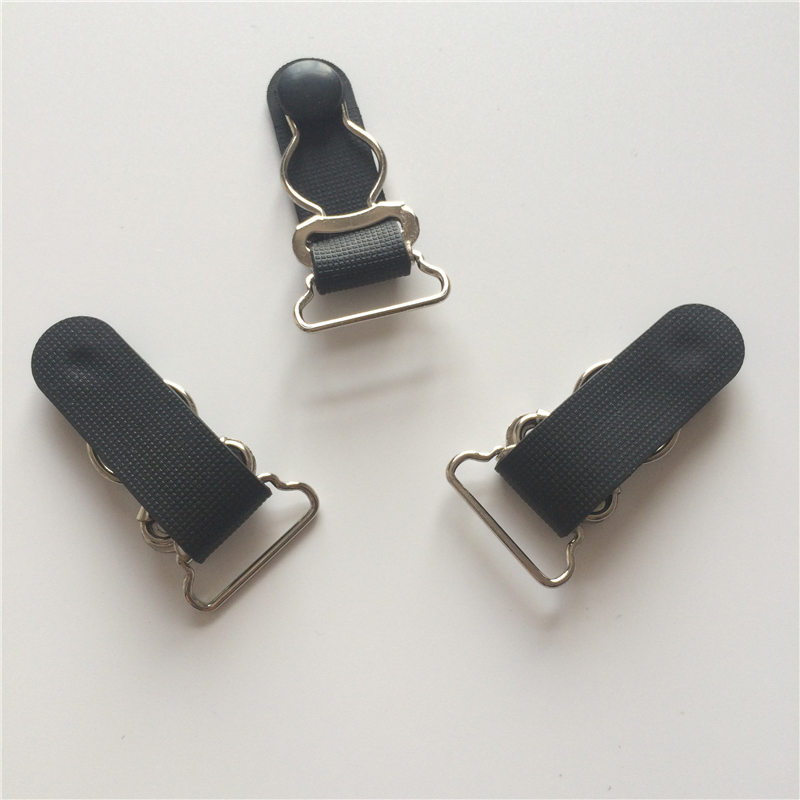 Hebillas para decorar Metal+Plastic Garter Clips Removable buckle Garment Accessories Stockings clip 2 color 300 pcs/lot 20mm