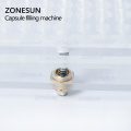 ZONESUN 400 Holes Manual Capsule Filling Machine #00 #0 #1 #2 Pharmaceutical Capsules Maker for DIY medicine Herbal pill powde