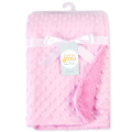 Baby Blanket & Swaddling Newborn Thermal Soft Fleece Blanket Winter Solid Bedding Set Cotton Quilt Infant Bedding Swaddle Wrap