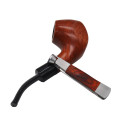 Tobacco Smoking 3in1 Red Wood Stainless Steel Pipe Cleaning Reamers Tamper Tool Tobacco Pipes Accessories Cleaner Cleaning Tool