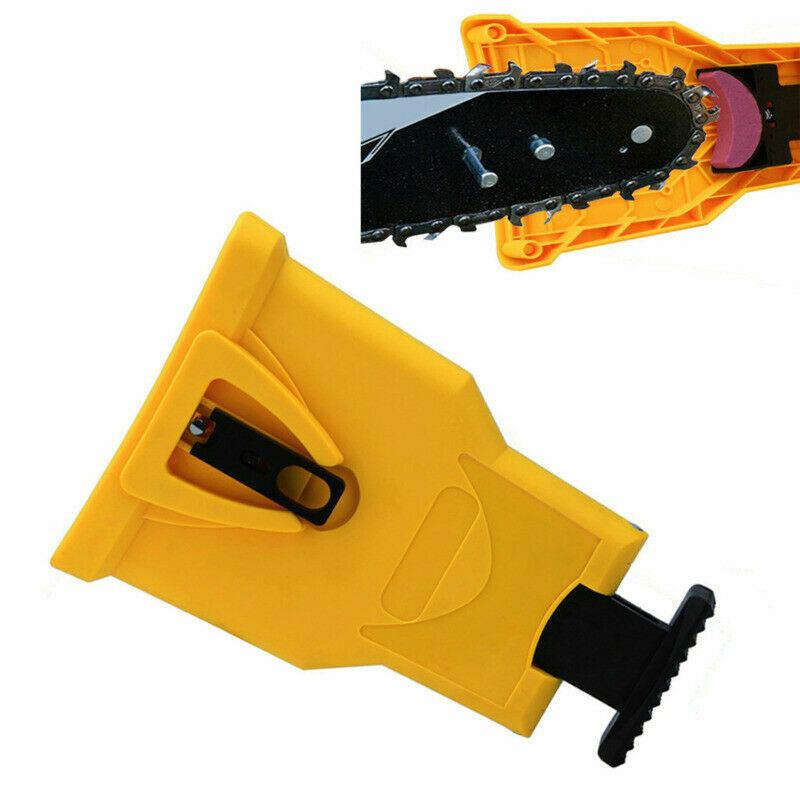 1PC Chainsaw Sharpener Fast Grinding Electric Power Saw Chain Sharpening Tool Woodworking Chain Tools