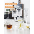 Europe Style Crystal Glass Retro Carved Luxury Goblet Diamond Wine Cups Champagne Glasses Bar Party Hotel Home Drinking Ware