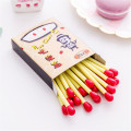 20 Pcs/box Novelty Mini Match Shape Ballpoint Pen for Writing School Supplies Office Accessories Stationery Kids Students Gifts