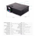 UNIC UC68 Mini Projector 1800 lumens LED ProjectorMultimedia Home Theatre HD 1080p Better Than UC46 Support Miracast Airplay