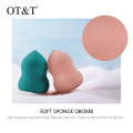 OT&T Makeup Sponge Professional Cosmetic Puff with Makeup Sponge Holder for Foundation Concealer Cream Makeup Soft Water Puff