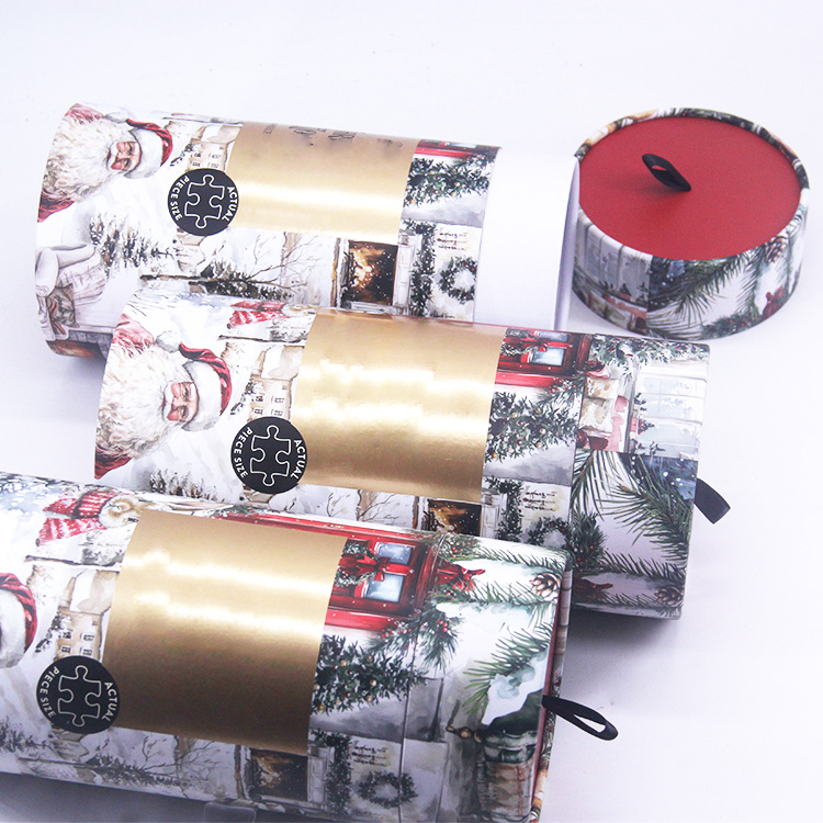 Christmas gift box paper tube