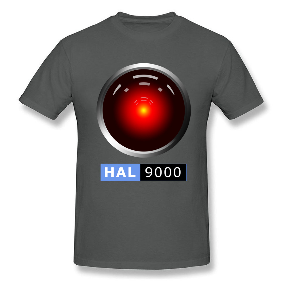 Men Top T-shirts HAL 9000 T Shirt Geek Movie Tshirt 3D Printed Tees Creative Design Male Clothes Cotton Fabric Black Wholesale