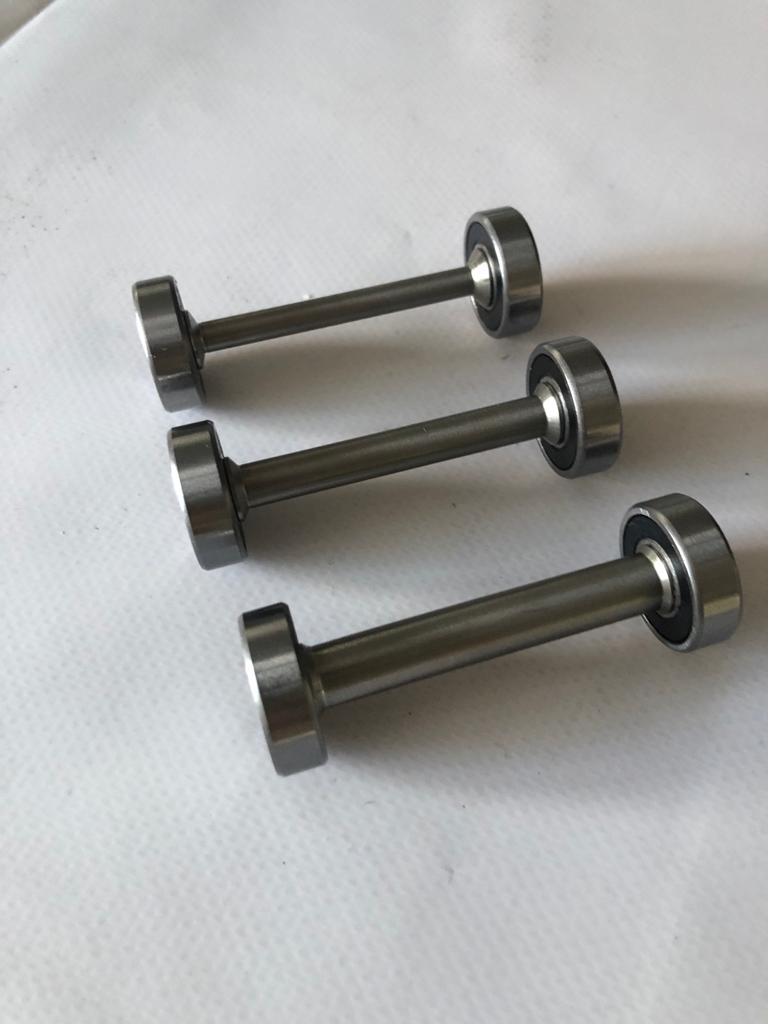 TR Maker Belt Grinder 2x72 small wheel set & holder for knife grinders 2 big wheel compression