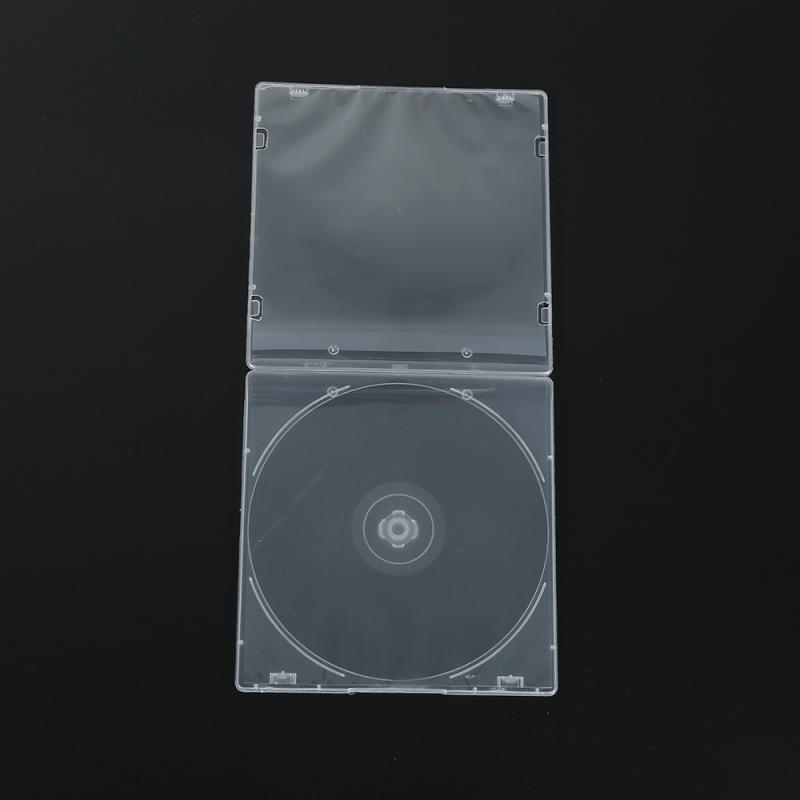 New and High Quality 1*New Arrival Disc CD Holder DVD Case Storage VCD Organizer Bag Plastic Outer Sleeve Box Organizer Durable