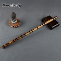 Bamboo Flute with Red Lines Musical Instruments Chinese Handmade Woodwind Instrument Flute supply learning material not xiao