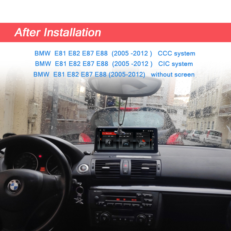 AUTOTOP Car Multimedia GPS Navigation Android 10 For 1 Series 120i E87 E81 E82 E88 CCC CIC 2005-2012 Car Stereo Player Idrive