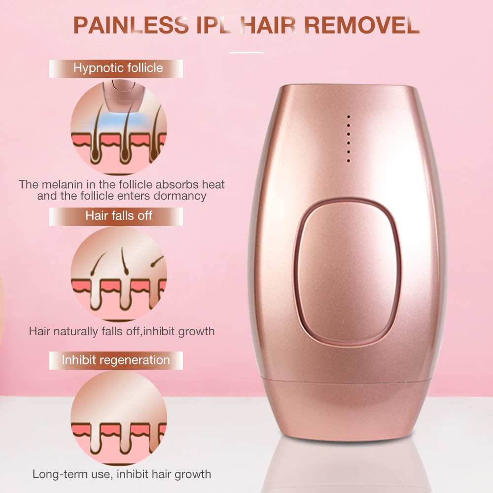 1800000 Flash Permanent IPL Epilator Hair Removal depiladora facial Laser photoepilator Painless Hair Remover Multilingual manua