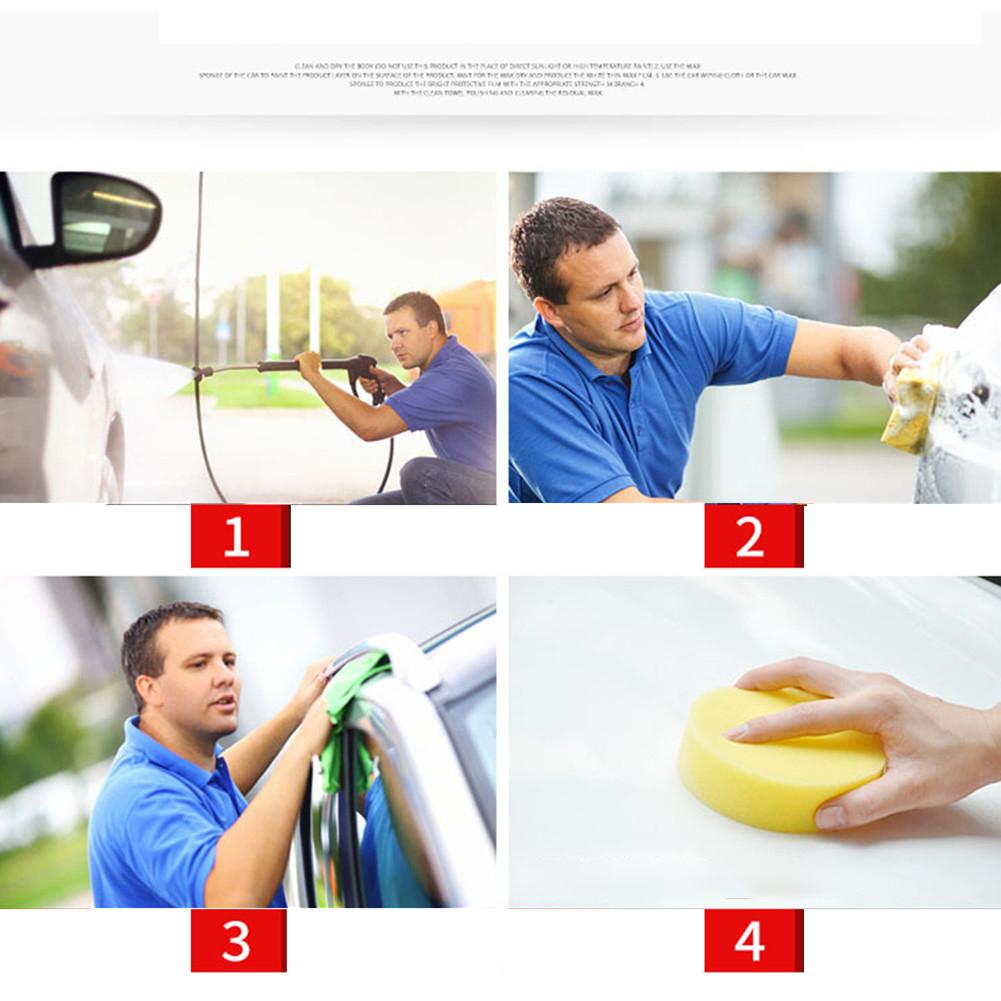 Car White Wax Care Paint Waterproof Care Scratch Repair Car Styling Crystal Hard Wax Polish Scratch Remove